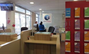Un Pole Emploi à Marseille.