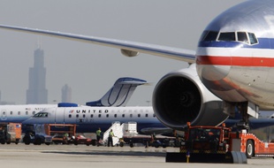 Illustration de l'aéroport de Chicago.