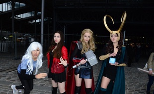 Le salon Comic con 0 Paris en 2015.