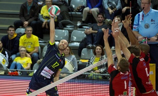 Zago, le capitaine brésilien des Spacer's Toulouse volley.