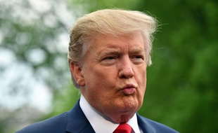 Donald Trump à Washington, le 26 avril 2019.