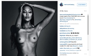 Le compte Instagram de Naomi Campbell.