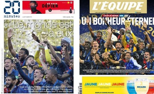 20 Minutes, élue meilleure jeune une du tournoi. L'équipe, valeur sûre.