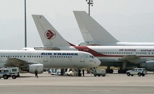 Un avion posé de la compagnie Air Algérie (Illustration).