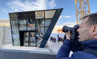 Le prototype est visible sur le chantier