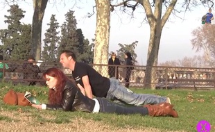 Capture d'écran de la vidéo de Rémi Gaillard, Free Sex