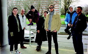Le groupe de rap Columbine, fondé à Rennes en 2014.