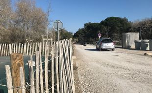 Le parking du Lido à Carnon