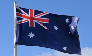 Illustration du drapeau australien