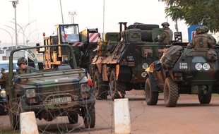 Des soldats français à Bangui, en Centrafrique, le 8 décembre 2013.