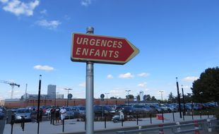 Les urgences de l'hôpital des enfants du CHU Purpan.