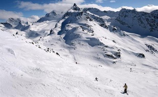 Illustration d'un paysage de montagne.