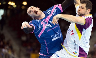 Romaric Guillo (en bleu) et les Cessonnais vont bientôt recroiser Nantes.