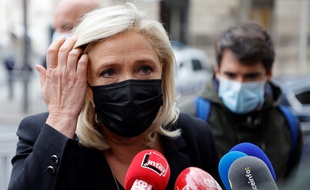 Marine Le Pen, le 6 octobre 2020 à Paris.
