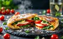 Pas de temps à perdre en cuisine : cette calzone maison aux légumes et mozzarella fait un effet waouh en 10 minutes !