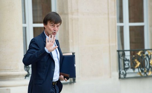 Nicolas Hulot, le 2 novembre 2017 à l'Elysée.