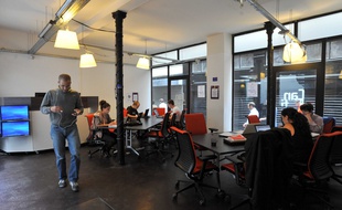 La Cantine, un espace de travail collaboratif à Paris. Photo d'illustration.