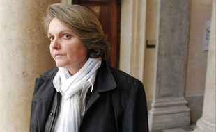 L'ancienne joueuse de tennis Nathalie Tauziat, lors du procès de Régis de Camaret, le 20 novembre 2012.