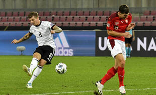 Toni Kroos avec l'Allemagne