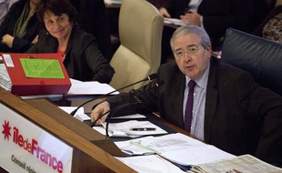 Le président PS de la région Ile-de-France Jean-Paul Huchon.