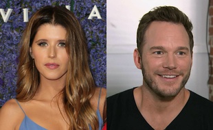 L'auteur Katherine Schwarzenegger et l'acteur Chris Pratt.