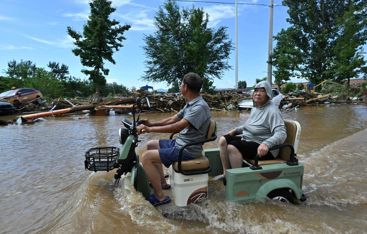 En images : Des inondations monstres ont déjà fait une trentaine de morts en Chine