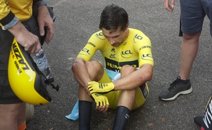 Moment de solitude pour Primoz Roglic