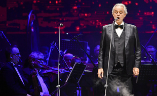 Le tenor Andrea Bocelli