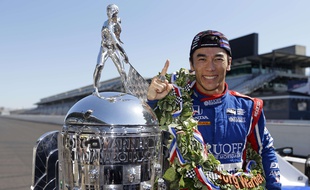 Takuma Sato s'est imposé aux 500 miles d'Indianapolis le 29 mai 2017.