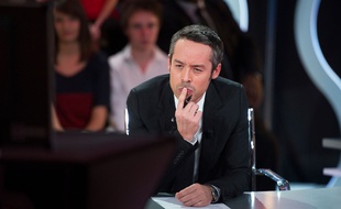 Yann Barthès sur le plateau du «Petit Journal», le 16 mars 2012.
