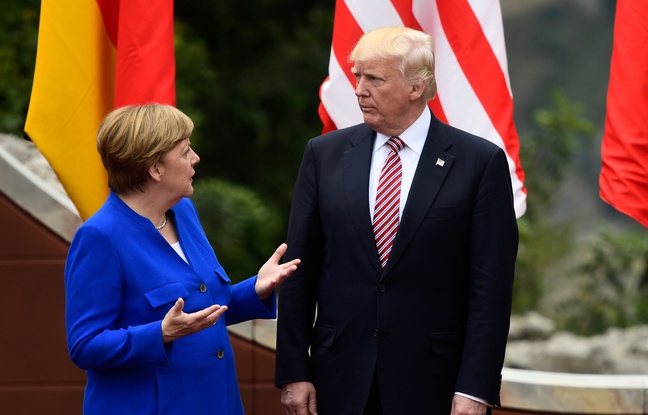 Etats-Unis: Donald Trump va rencontrer Angela Merkel en marge du sommet de l'Otan