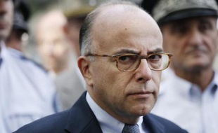 Le ministre de l'Intérieur, Bernard Cazeneuve, le 28 septembre 2014 à Paris
