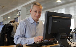 Bruno Le Maire, à la rédaction de 20 Minutes