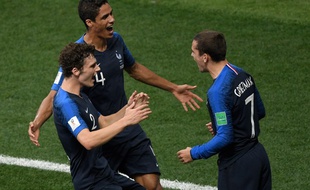 La joie des Français lors de la finale de la Coupe du monde contre la Croatie, le 15 juillet 2018.
