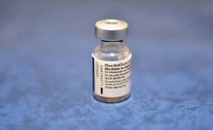 Un flacon du vaccin Pfizer-BioNTech.