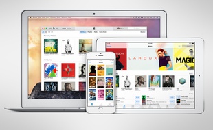L'interface d'iTunes 12.