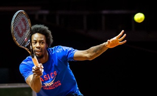 Gaël Monfils le 19 novembre 2014.