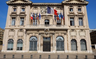 La mairie de Marseille (illustration).