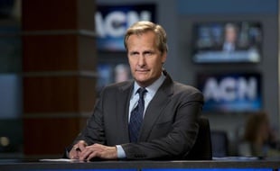 L'acteur Jeff Daniels, dans la série «The Newsroom».