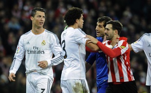 L'attaquant du Real Madrid Cristiano Ronaldo à Bilbao, le 2 février 2014.