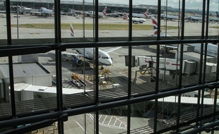 L'aéroport d'Heathrow.