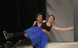 «20 Minutes» n'a peur de rien dans les bras de Brian Joubert.