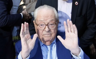 Jean-Marie Le Pen, cofondateur du Front national, le 5 octobre 2016 à Marseille.