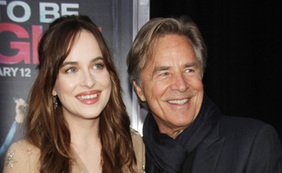 Les acteurs Dakota et Don Johnson