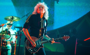 L'ancien guitariste de Queen, Brian May le 12 juillet 2014.