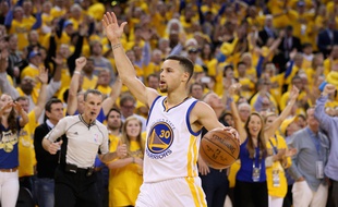 Le meneur de jeu de Golden State Stephen Curry, le 11 mai 2016.
