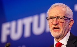 Jeremy Corbyn, le leader du parti d'opposition Labour, le 19 février 2019.