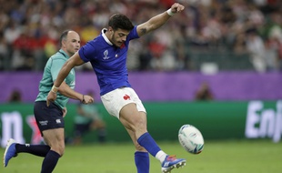 Romain Ntamack, l'ouvreur du XV de France pour le premier match du Tournoi contre l'Angleterre, le 2 février 2020.