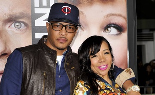 Le rappeur T.I et sa femme, Tameka 'Tiny' Cottle.