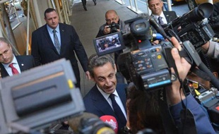 Nicolas Sarkozy, le 11 octobre 2012, à New York.